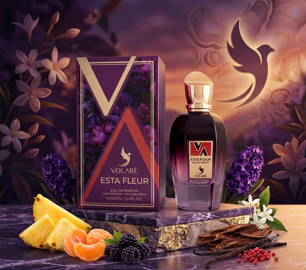 Esta Fleur - Volaré 100ml Eau De Parfum Unisex