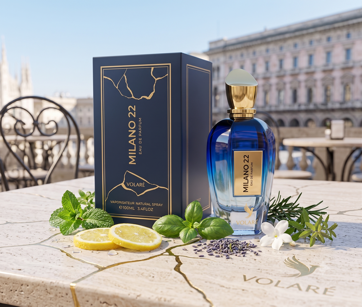 Milano 22 - Volaré 100ml Eau De Parfum Unisex